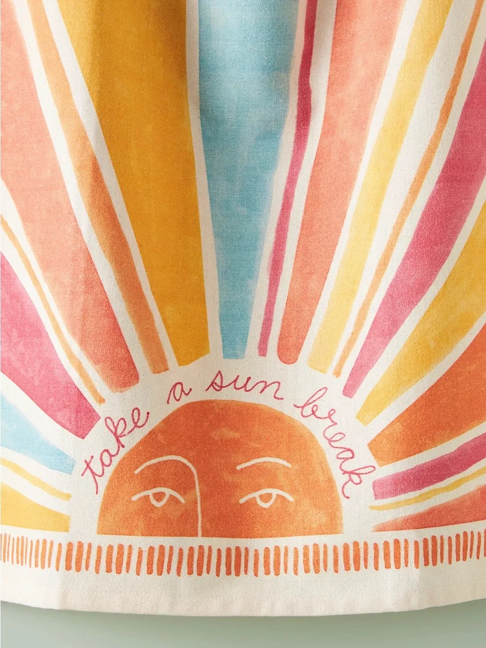 New🌟Anthropologie-Take A Sun Break Dish Towel